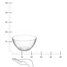 5Five® Estiva plastična zdjela 25,5 cm od polistirena, prozirna