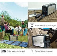 Secutek Outdoor akumulator (500 W / 524 Wh / 145,6 Ah)