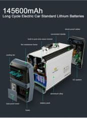 Secutek Outdoor akumulator (500 W / 524 Wh / 145,6 Ah)