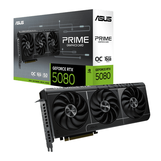 ASUS PRIME GeForce RTX 5080 16GB GDDR7 OC grafička kartica (90YV0LX0-M0NA00)