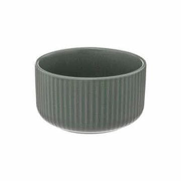 5Five® Cotele keramička zdjela 420ml zelena s elegantnim linijama