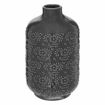 Atmosphera Lum vaza siva 21 cm