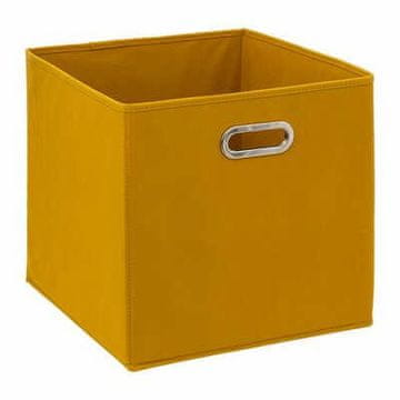 5Five® Kutija za police 31x31cm od kartona boje senfa