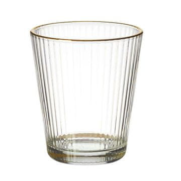 Intesi Čaša Gold Edge 350 ml sa zlatnim rubovima