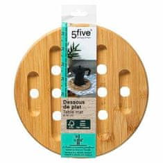5Five® BAMBUSOV TANJUR okrugli 18 cm svijetlo prirodni