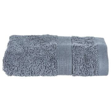 Atmosphera Essentiel pamučni ručnik 30x50 cm mekano sivi