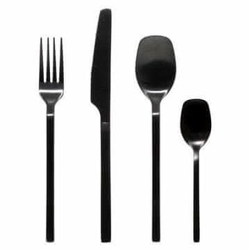 5Five® Moderni crni set pribora za jelo
