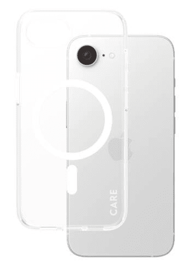 PanzerGlass Care Urban Magsafe maska za iPhone 16e, prozirna