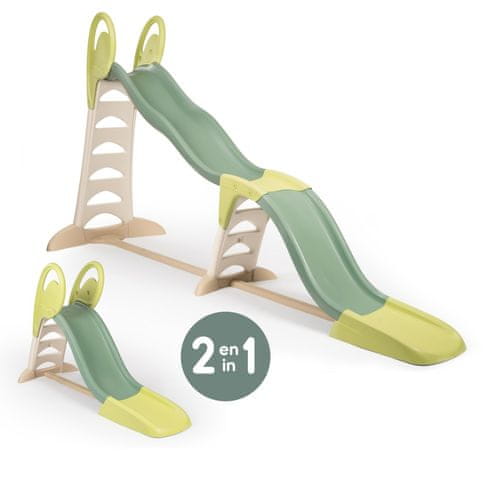  Smoby Megagliss 2-v-1 tobogan, 352 x 112 x 186 cm, zelen 
