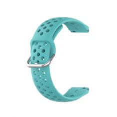 BStrap Silicone Dots remen za Garmin Vivoactive 4s, teal