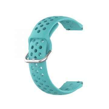 BStrap Silicone Dots remen za Garmin Venu 2S, teal