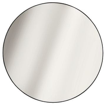 Intesi Navira okruglo ogledalo s crnim metalnim okvirom 55 cm