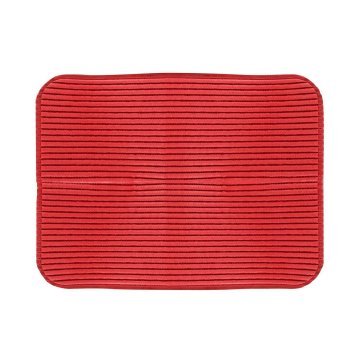 Intesi Podloga za ocjeđivač posuđa crvena 45,5 x 18 cm