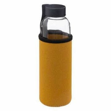 5Five® Staklena boca u kutijici, 500 ml, žuta