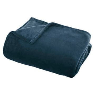 Atmosphera Flanel deka tamnoplava 125x150cm topla mekana