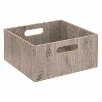 5Five® Drvena polica 31x15cm, siva