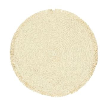 Intesi Prirodni podmetač za tanjur 38 cm, boho materijal