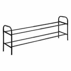 5Five® Crni metalni stalak za cipele ZA 10 PAROVA CIPELA