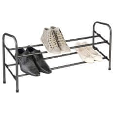 5Five® Crni metalni stalak za cipele ZA 10 PAROVA CIPELA