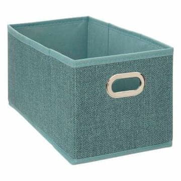 5Five® Kutija ZA policu 15x31cm plava Izrađena od tkanine