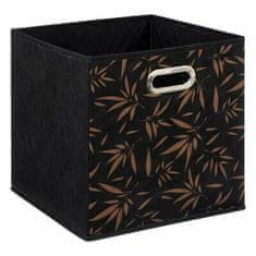 5Five® Kutija ZA ležernu policu 31x31cm crna sklopiva