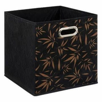 5Five® Kutija ZA ležernu policu 31x31cm crna sklopiva