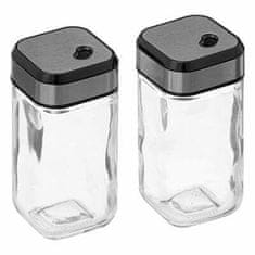 5Five® Set od 2 staklenke za začine, svaka 100 ml, s dozatorom