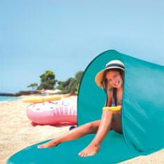 Intesi Plavi sklopivi prijenosni šator za plažu s UV filterom