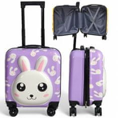 LIVEFY dječji kofer Children Travel 45x35cm, rabbit