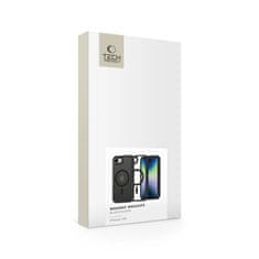 Tech-protect MagMat MagSafe maska za iPhone 16e, crno/proziran