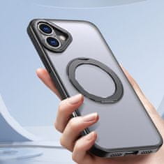 Tech-protect MagRing MagSafe maska za iPhone 16e, crno