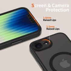 Tech-protect MagCam MagSafe maska za iPhone 16e, crno