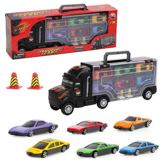 Denis Transporter set za vozila, 34 cm, 1:36