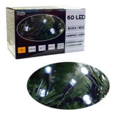 Denis 60 LED, lanac, bijelo svjetlo, 8 funkcija