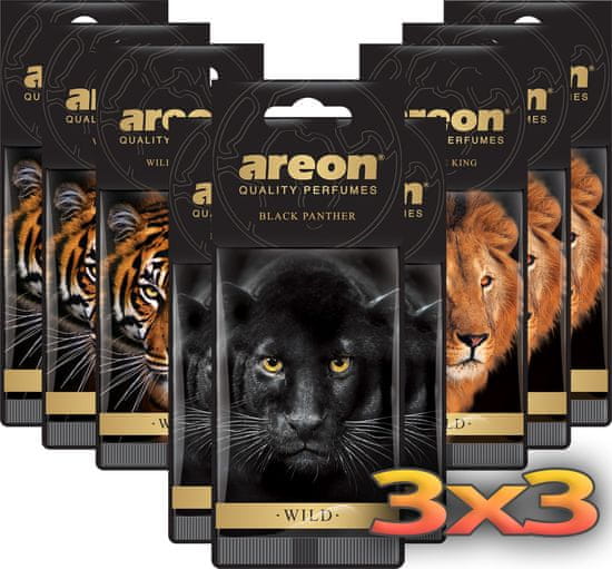 Areon WILD Mix osvježivač za auto, 9 komada (759247)