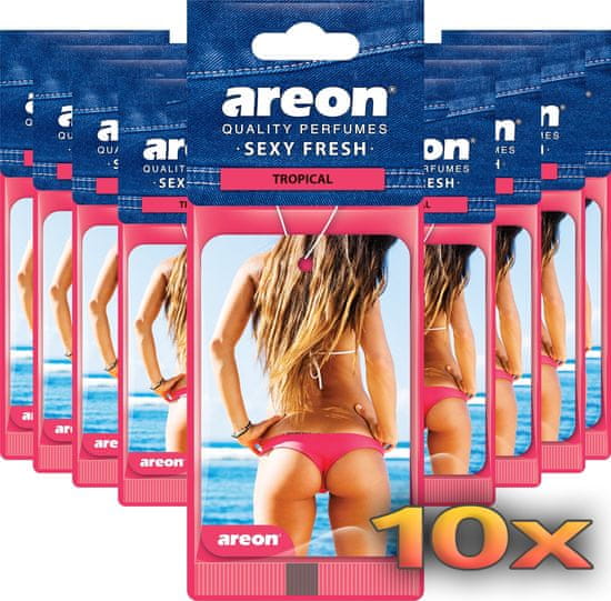 Areon SEXY FRESH Tropical osvježivač zraka za auto, 10 komada (759263)