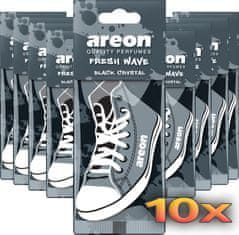 Areon FRESH WAVE Black Crystal osvježivač zraka za auto, 10 komada (759281)