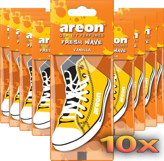Areon FRESH WAVE Vanilla osvježivač zraka za auto, 10 komada (759283)