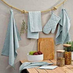 Kela Držač za lonce KL-12744 Tia 100% pamuk smoky green 20.0x20.0cm