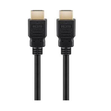 Goobay Ultra High Speed HDMI (M/M) 2.1 8K 60Hz 1,5m s Ethernetom pozlaćeni crni kabel