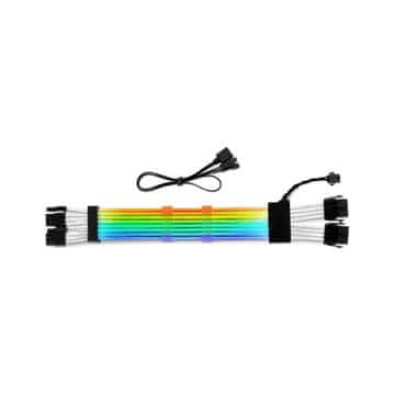 Sharkoon XTEND 16 6+2pin 0,3m RGB produžni kabel za grafičku karticu