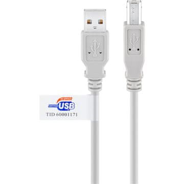 Goobay USB-A 2.0 na USB 2.0 (type B) 5m kabel