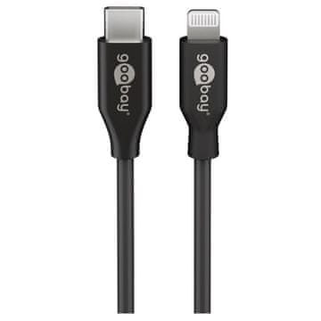 Goobay USB-C na Apple (Lightning) 0,5 m kabel za napajanje i sinhronizaciju, MFi