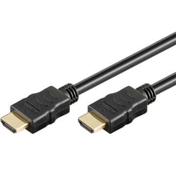 Goobay High Speed HDMI (M/M) 2.0 4K 60Hz 2m s Ethernetom pozlaćeni crni kabel
