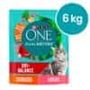 Purina ONE Dual Nature sterilizirana hrana za mačke brusnica s lososom 8x750 g