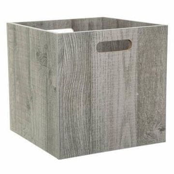 5Five® Kutija za policu 31x31cm, sivo drvo