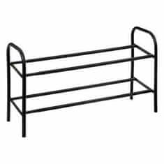 5Five® Crni metalni stalak za cipele ZA 10 PAROVA CIPELA