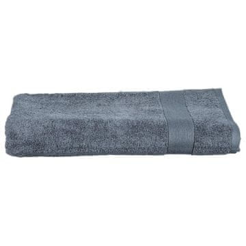 Atmosphera Ručnik 100x150cm Od pamuka fortte Essential siva
