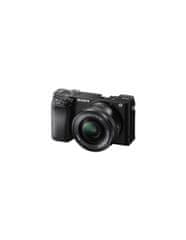 ILCE6100 Digitalni fotoaparat bez zrcala + leća SELP1650II, crna