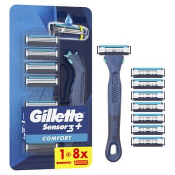 Gillette Sensor3+ Plus Comfort brijač za muškarce